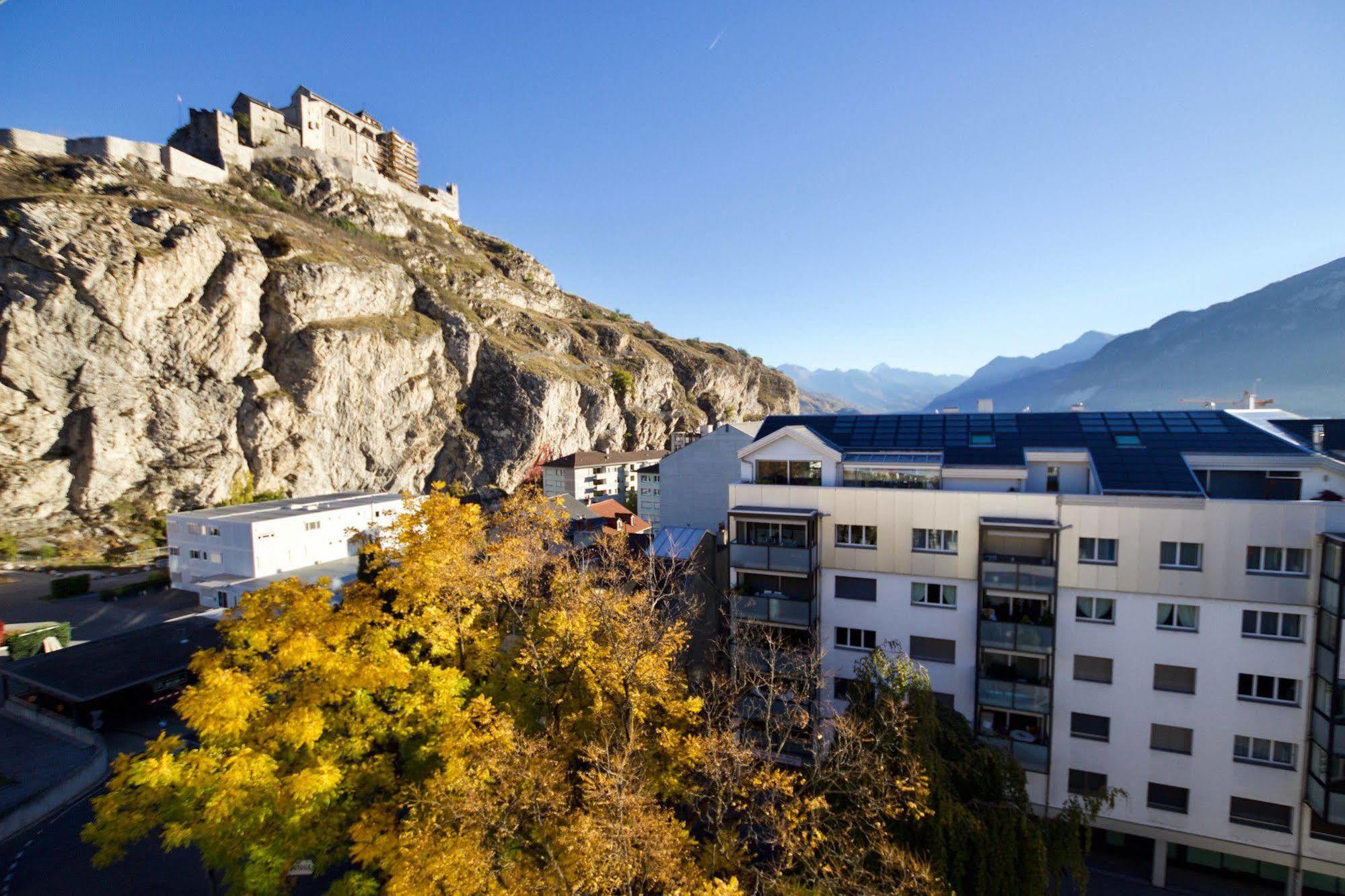 Hôtel du Rhône Sion Extérieur photo